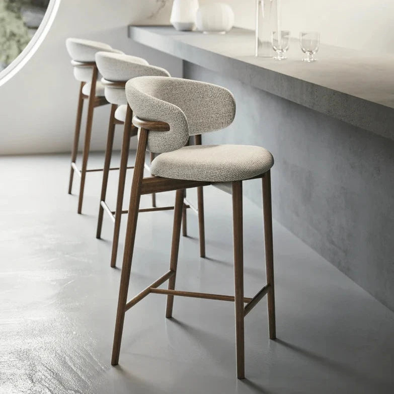 Oleandro Stool (Wooden Legs)