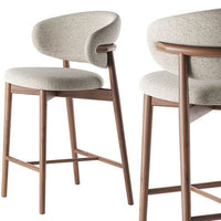 Oleandro Stool (Wooden Legs)